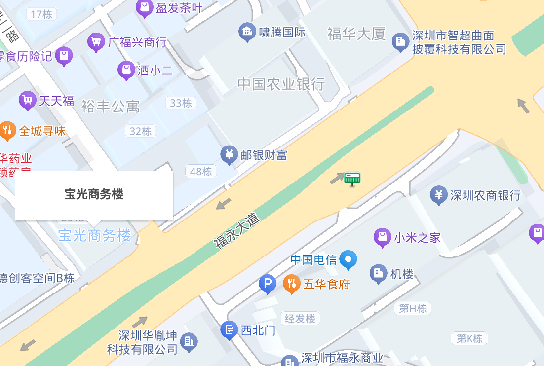 公司位置地图